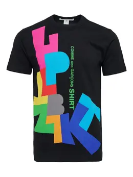 Comme Des Garçons Shirt: Футболка с принтом 