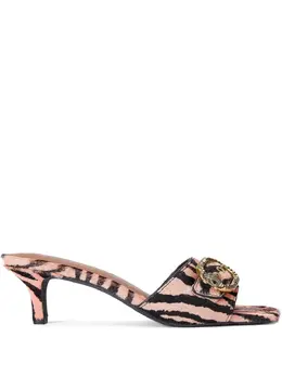 Kurt Geiger London: Розовые сандалии 