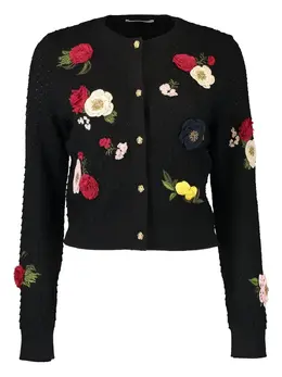 alice + olivia: Кардиган с растительным принтом 