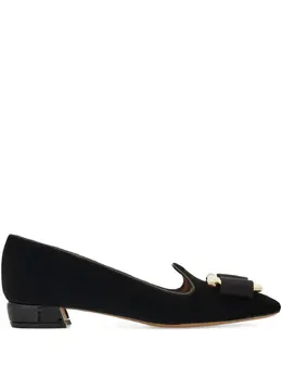 Ferragamo: Чёрные туфли  Gancini