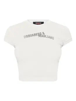 DSQUARED2: Белая футболка 