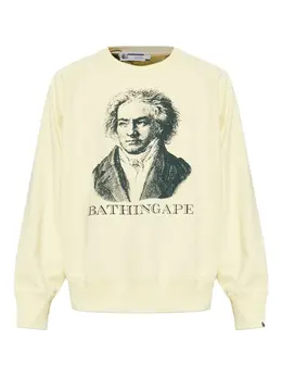 A BATHING APE®: Хлопковый свитшот 
