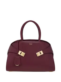 Ferragamo: Тёмная сумка-шоппер 