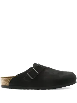 Birkenstock: Чёрные сандалии  Boston