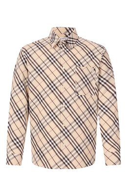 Burberry: Хлопковая рубашка 