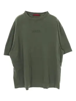 Gucci Pre-Owned: Тёмная футболка 