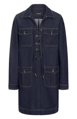 Zadig and Voltaire: Джинсовое платье 