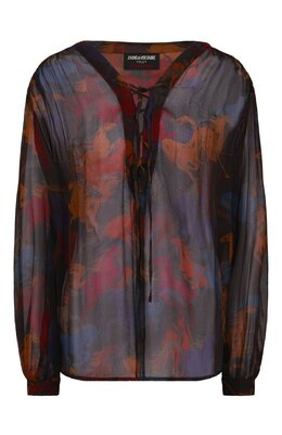 Zadig and Voltaire: Блуза из вискозы 