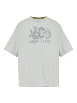 A BATHING APE®: Хлопковая футболка 