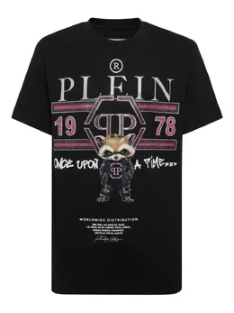 Philipp Plein: Футболка с принтом 