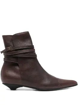 Romeo Gigli Pre-Owned: Коричневые ботинки 