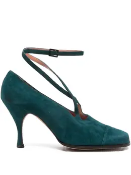 Romeo Gigli Pre-Owned: Зелёные туфли 