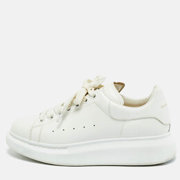 Alexander McQueen: Белые кроссовки  Oversized
