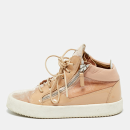 Giuseppe Zanotti: Розовые кроссовки 