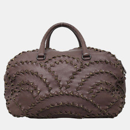 Bottega Veneta: Фиолетовая сумка 