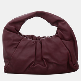 Bottega Veneta: Бордовая сумка  Shoulder Pouch