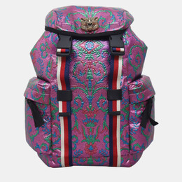 Gucci: Многоцветный рюкзак  GG Multicolor