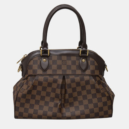 Louis Vuitton: Коричневая сумка 