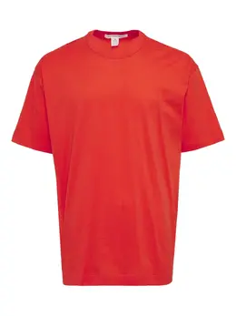 Comme Des Garçons Shirt: Красная футболка 