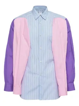 Comme Des Garçons Shirt: Рубашка в полоску 