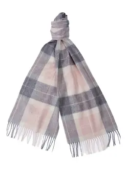 Barbour: Розовый шарф 