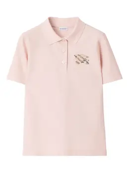 Burberry: Хлопковое поло 