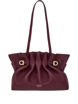 Ferragamo: Сумка  Double Gancini