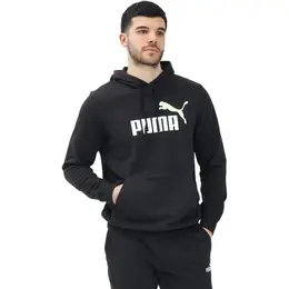 PUMA: Чёрная толстовка  Ess