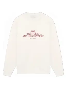 Drôle De Monsieur: Белый свитшот 