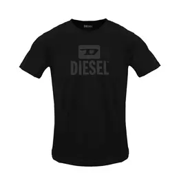 DIESEL: Чёрная футболка 