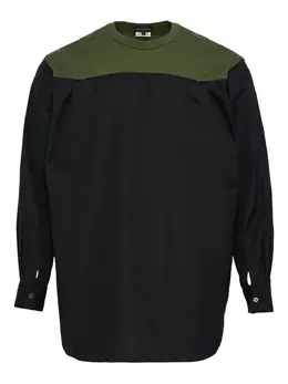 Comme des Garçons Homme Plus: Чёрная рубашка 