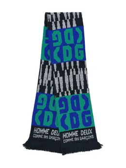 Comme des Garçons Homme Deux: Чёрный шарф 