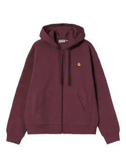Carhartt WIP: Красная толстовка  American