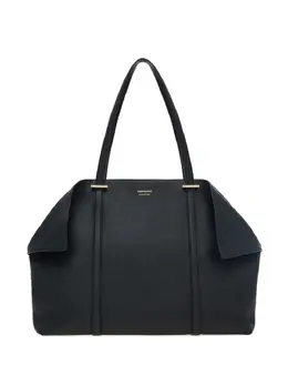Ferragamo: Чёрная сумка-шоппер 