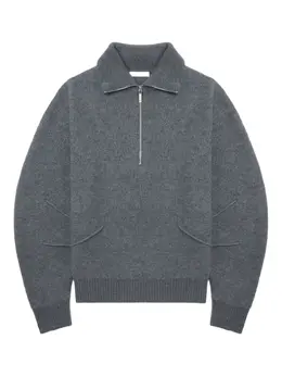 Helmut Lang: Свитер с воротником 