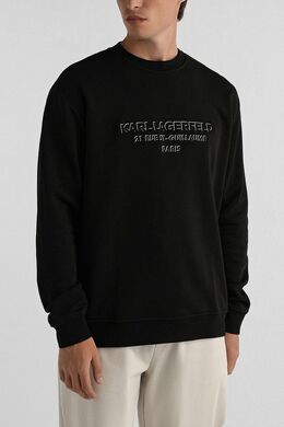 Karl Lagerfeld: Хлопковый свитшот 
