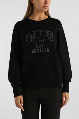 Guess: Свитшот со стразами 