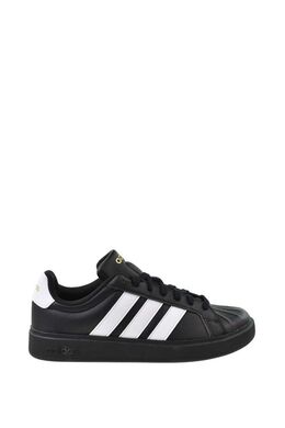 Adidas: Чёрные кроссовки 
