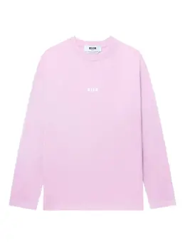 MSGM: Футболка с длинным рукавом 