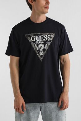Guess: Хлопковая футболка 