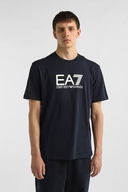 Ea7: Хлопковая футболка 