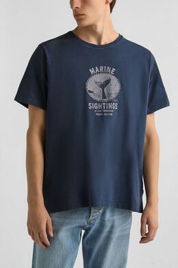 PEPE JEANS: Хлопковая футболка 