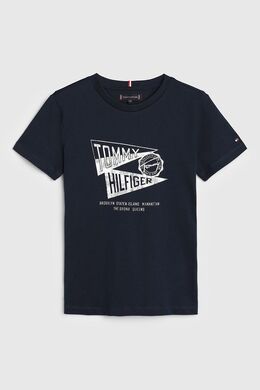Tommy Hilfiger: Хлопковая футболка 