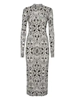 Philipp Plein: Платье  Gothic Plein миди