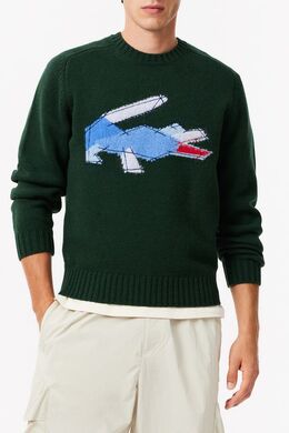 Lacoste: Свитер из шерсти 