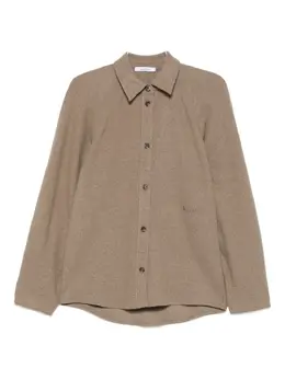 Max Mara: Коричневая рубашка 