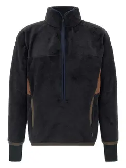Moncler Grenoble: Фиолетовый свитшот 