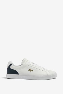 Lacoste: Белые кеды 