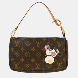 Louis Vuitton: Коричневая сумка  Pochette Accessoires