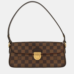 Louis Vuitton: Коричневая сумка 